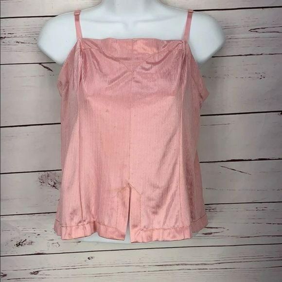 Warner’s Rose Pink Split Front Camisole Size 34 - Picture 1 of 8